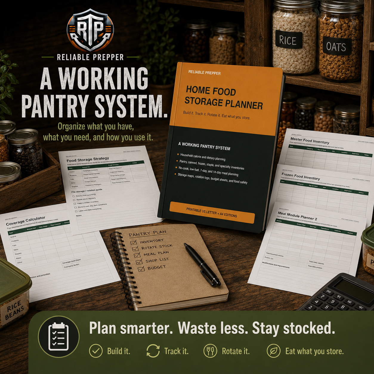Home Food Storage Planner