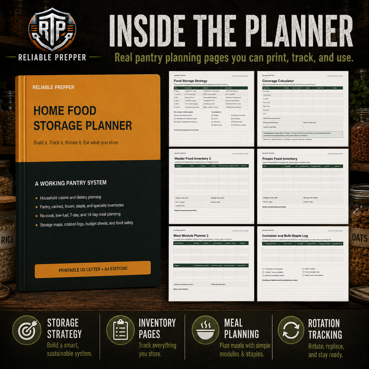 Home Food Storage Planner