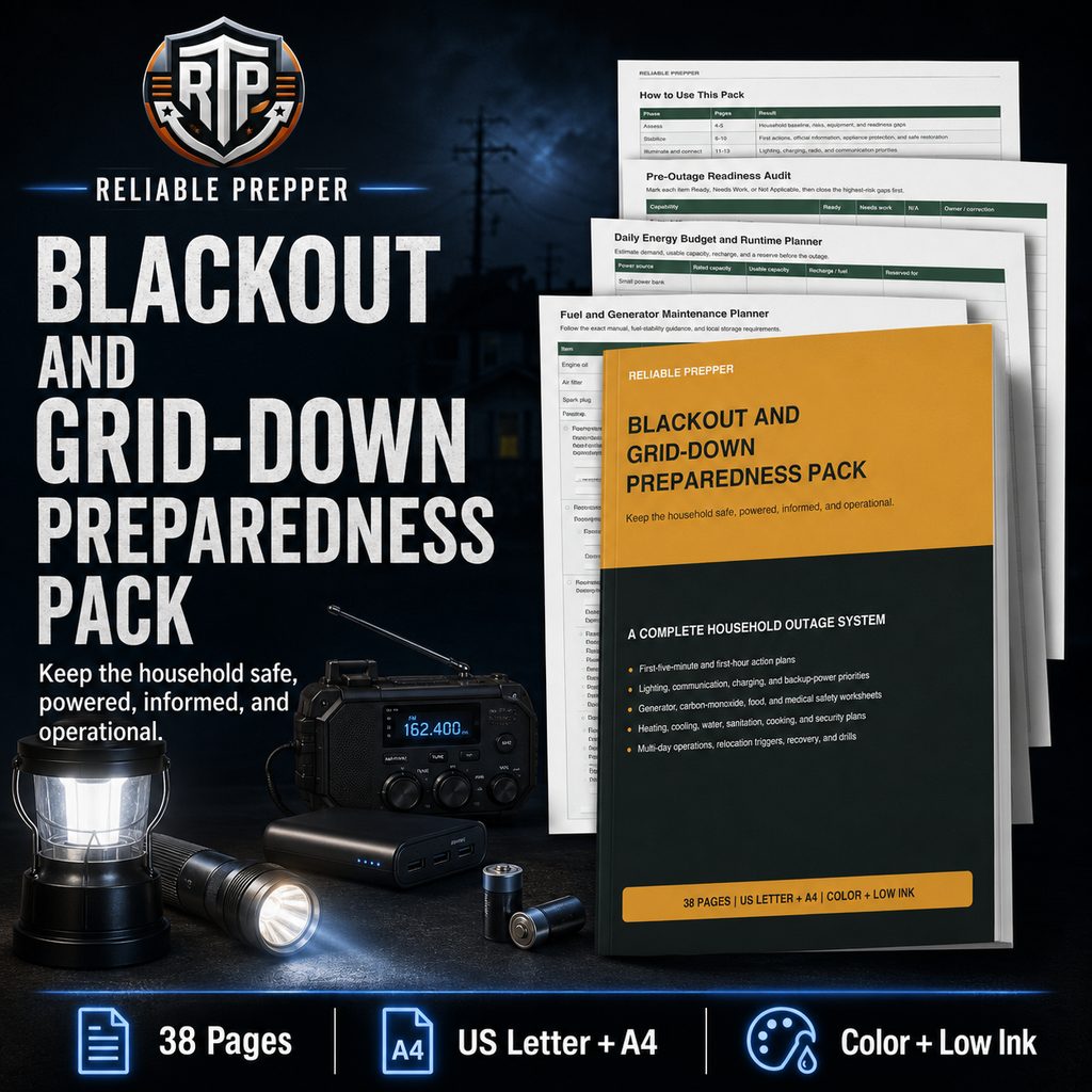 Blackout and Grid-Down Preparedness Pack