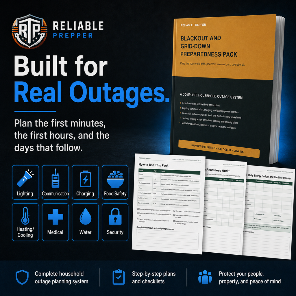 Blackout and Grid-Down Preparedness Pack