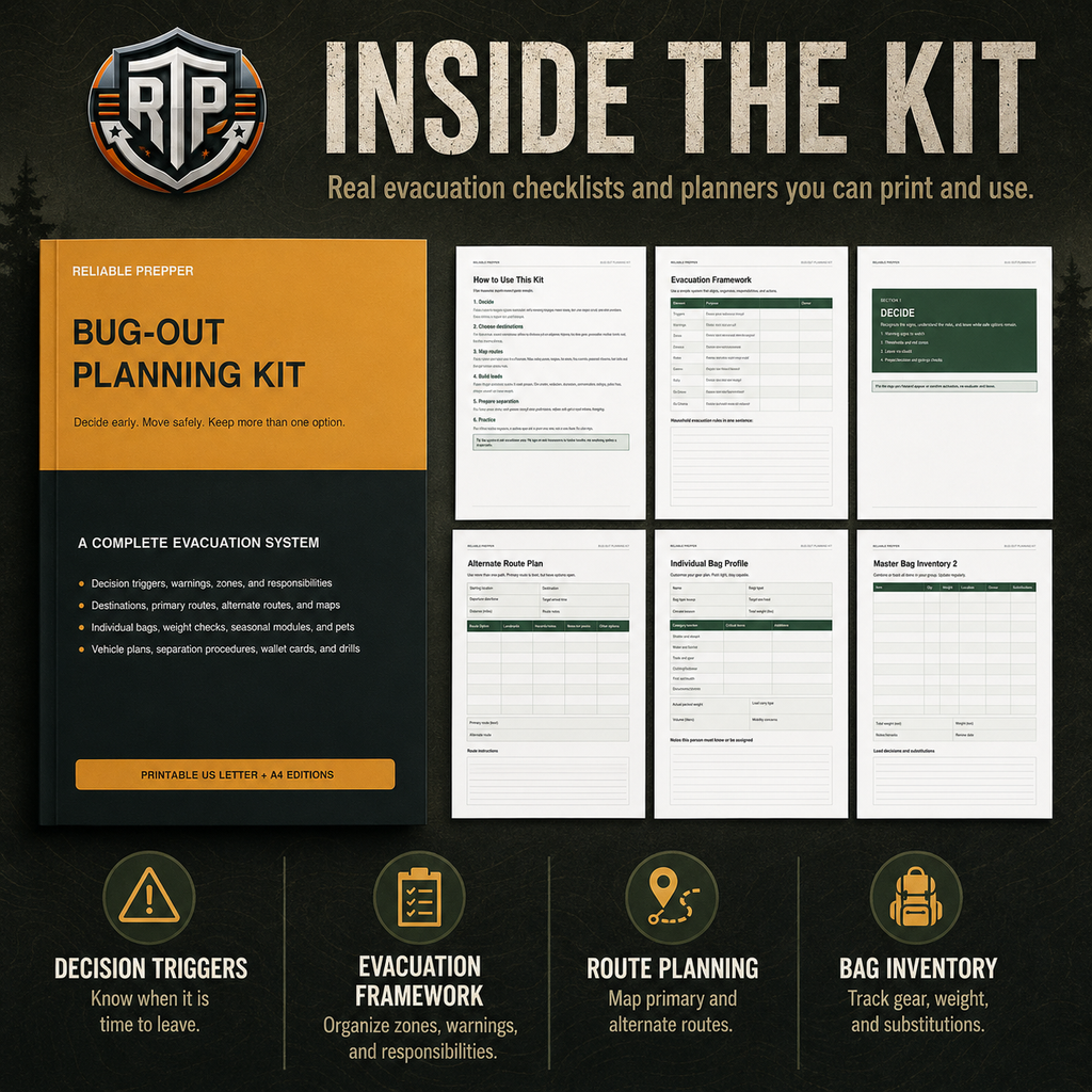 Bug-Out Planning Kit