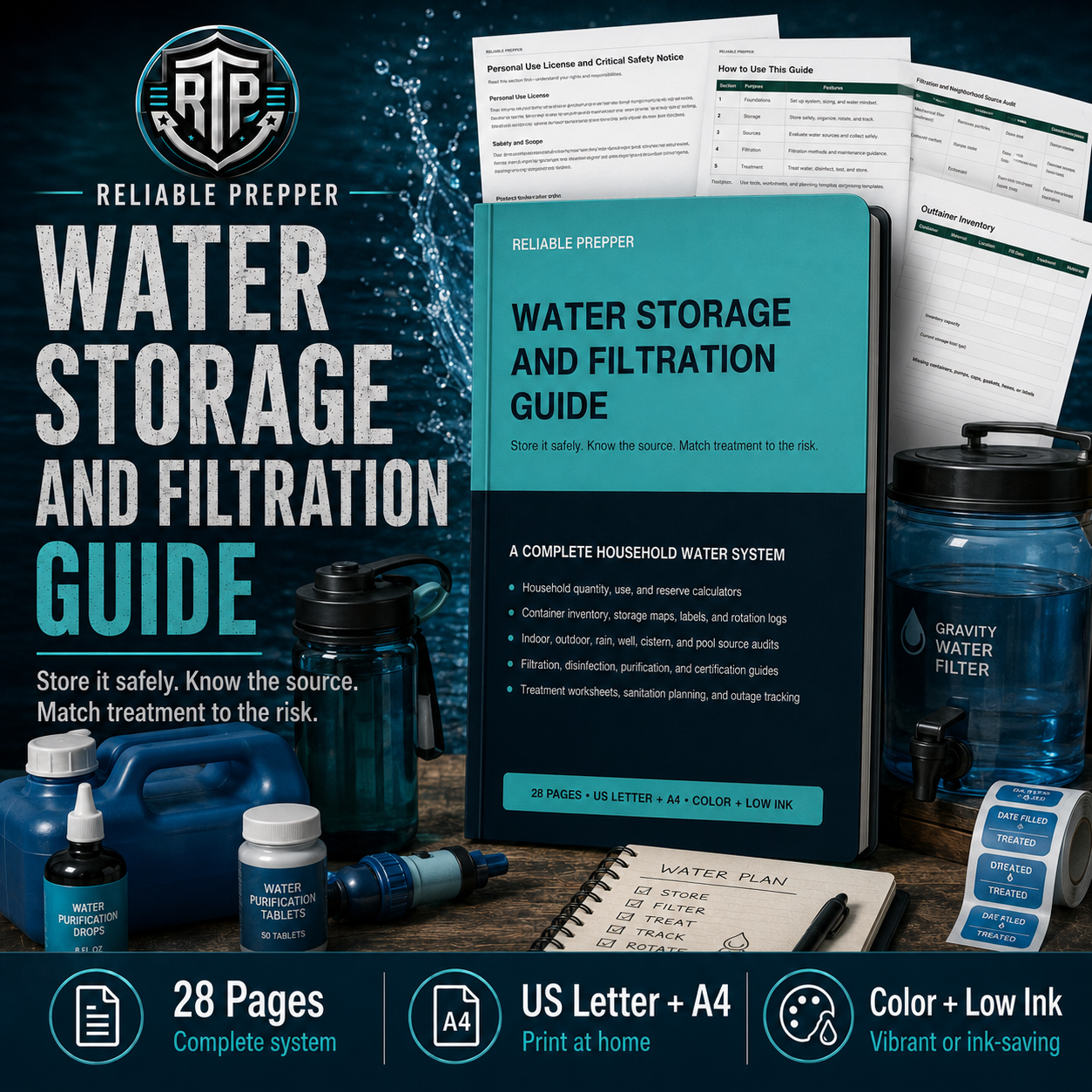 Water Storage and Filtration Guide