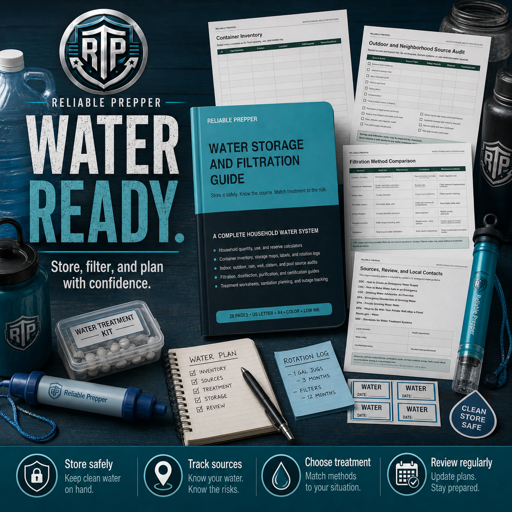 Water Storage and Filtration Guide
